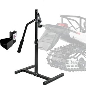 Snowmobile Lever Lift Stand with Handlebar Cup, 33-1/4" Max Height Fits Most Snowmobiles, 600 lbs. Lift Capacity