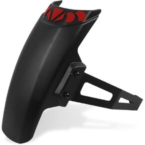 Motorcycle Front Fender Mudguard Extender with Bracket Replacement for Honda Africa Twin Adventure CRF1000L CRF1000 ADV CRF1100L CRF 1100L CRF1100 2023 2024 (Carbon Fiber Color)