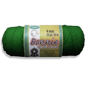 Pepperell BB4-50-001 Bonnie Macramé Craft Cord, 4mm,50-Yard, White