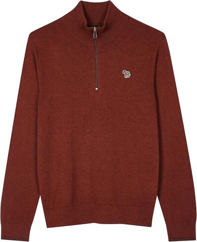 Paul Smith Men's Zebra Half Zip Sweater in Kuwait
