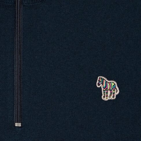 Paul Smith Men's Zebra Half Zip Sweater in Kuwait