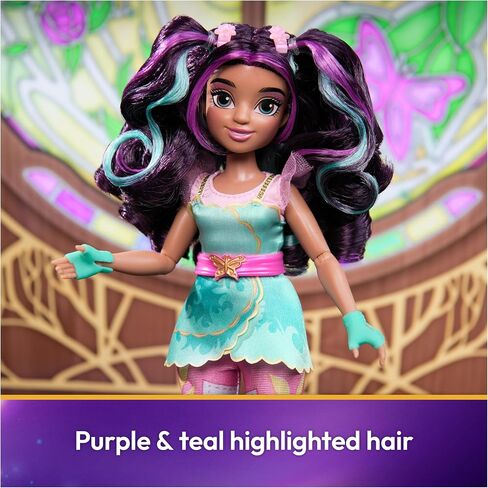 Unicorn Academy, Sophia Doll with Rainbow-Streaked Hair, 6 Fashion Accessories & Hair Styling Tool, 9.5", Dolls & Unicorn Toys for Girls Ages 4 and up in Saudi Arabia