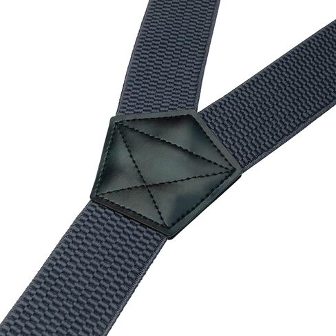 JEMYGINS Hidden Suspenders for Men Under Clothes with 3 Snap Loop (1.48" Wide) in Kuwait