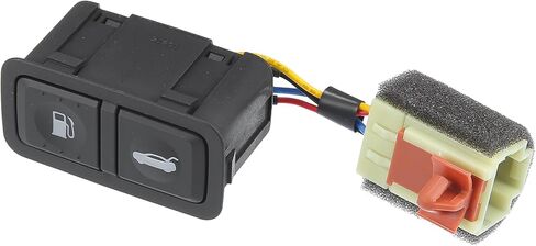 ACROPIX Rear Trunk Lid Fuel Filler Door Switch Assembly Fit for Hyundai Sonata - Pack of 1 Black in Kuwait