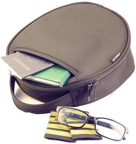 Small HatPak Pilot Uniform Hat/Cap Travel Carrying Case - Airline Pilot, Police Officer, Security Officer. Does NOT fit military size hats. in Saudi Arabia