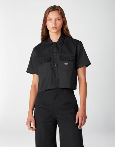 Dickies Women's 574 Original Work Shirt, Black in Saudi Arabia