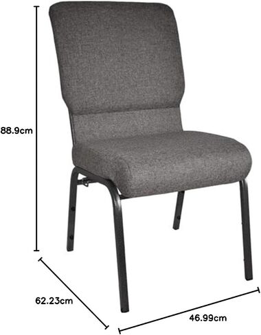 Flash Furniture Advantage كراسي الكنيسة المارونية مقاس 18.5 بوصة in Saudi Arabia