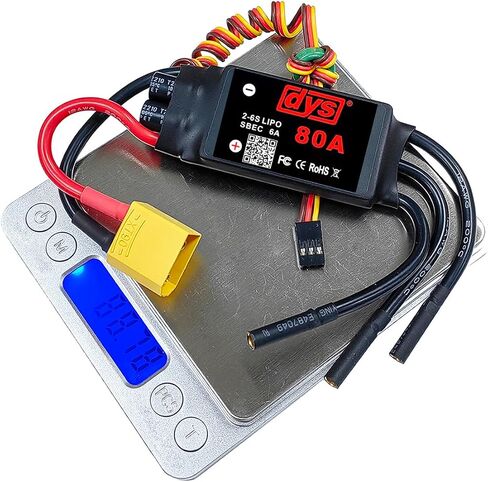 DYS 30A 2-4S ESC بدون فرشاة مع 5V/2A BEC مع قابس XT60 و3.5 مم لطائرة هليكوبتر RC ذات الأجنحة الثابتة in Saudi Arabia