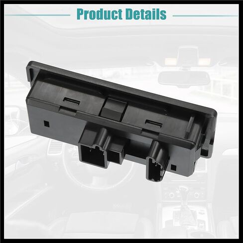 4WD Selector Switch 4x4 Wheel Drive 4 Button Transfer Case Switch Fit for Chevrolet Tahoe - Pack of 1 Black Durable Material in Saudi Arabia