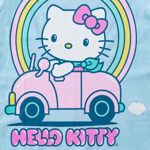 Hello Kitty Sanrio Girls 3 Pack Short Sleeve T-Shirt for Little and Big Kids in Kuwait