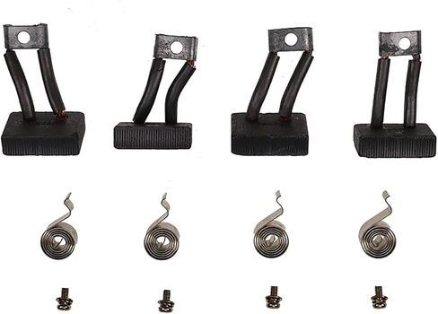 مجموعة فرشاة المحرك من فرايداي بارتس 122967 147664 متوافقة مع Skyjack SJIII 3215 SJIII 3220 SJIII 4620 SJIII 4632 SJIII 6826 in Saudi Arabia