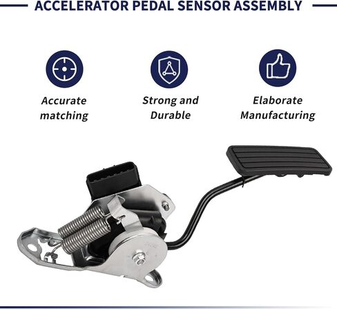 36010SA010 Accelerator Pedal Assembly with Position Sensor Compatible with Subaru Forester 2.5L 2004 2005, Subaru Impreza 2.5L 2005 Replace 36010-SA010 in Saudi Arabia