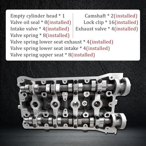 New 96446922 Complete Cylinder Head Fits For 2004-2007 Chevy Aveo LS LT Sedan Hatchback 4-Door 1.6L 96389035 in Saudi Arabia