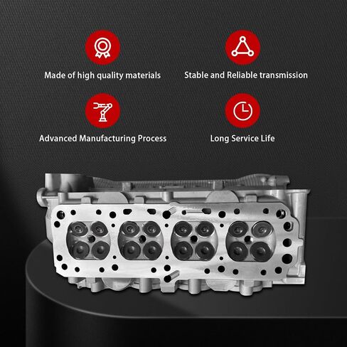 New 96446922 Complete Cylinder Head Fits For 2004-2007 Chevy Aveo LS LT Sedan Hatchback 4-Door 1.6L 96389035 in Saudi Arabia