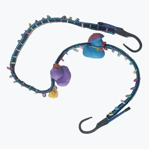 حامل البط المطاطي ذو الحبل الاسمي لأصحاب البط يعرض حامل جيب رانجلر الثابت، بطة متوافقة مع رانجلر TJ JK&JL، حامل السيارة، رانجلر، أزرق-أسود (البط المطاطي غير متضمن) (قطعة واحدة) in Kuwait