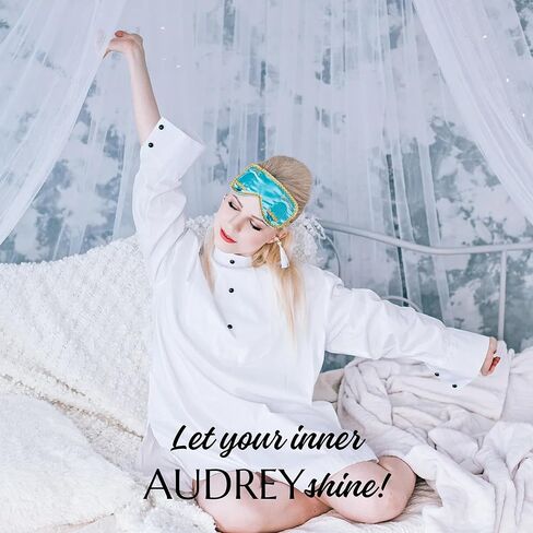 Audrey in a Bag Iconic Holly Complete Sleep Costume Set with Tassel Earplugs Inspired by Breakfast at Tiffany’s in Kuwait