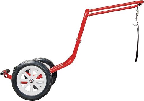 Extreme Max 5800.1049 Monster Snowmobile Dolly M2، أحمر - رافعة ثلج واسعة للغاية مع قضبان رفع قابلة للتعديل، هيكل فولاذي ثقيل المقياس in Saudi Arabia