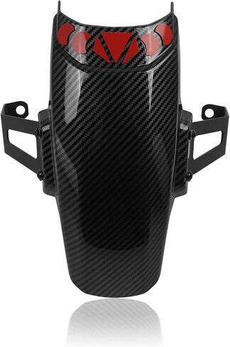 Motorcycle Front Fender Mudguard Extender with Bracket Replacement for Honda Africa Twin Adventure CRF1000L CRF1000 ADV CRF1100L CRF 1100L CRF1100 2023 2024 (Carbon Fiber Color) in Saudi Arabia