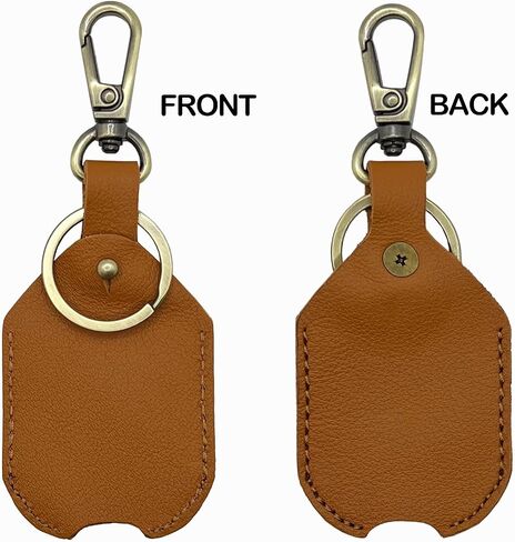 Genuine Leather Key Ring, Key Holder, Key Sleeve for Men, Women,Stylish Key Cover for Broken Key,Key Protector in Saudi Arabia