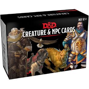 Dungeons & Dragons Spellbook Cards: Creature & NPC Cards (D&D Accessory)