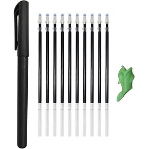 10pcs Reusable Magic Pens & Refills for Magic Practice Copybook,Disappearing Ink Pen Kindergarten Before School
