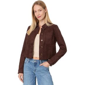 KUT from the Kloth Women's Matilda-Crop Trucker Jacket W/Patch Pockets