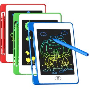 16 Pack LCD Writing Tablet for Kids, 6.5 Inch Colorful Doodle Board Drawing Tablet, Erasable Reusable Electronic Drawing Pads, Educational Learning Toys Birthday Gifts for Girls Boys Age 3 4 5 6 7 8