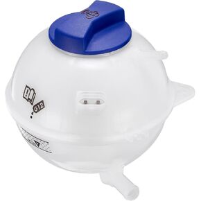 BDFHYK Engine Coolant Expansion Reservoir Overflow Tank Compatible with Volkswagen Clasico Beetle Golf City Jetta R32 Panel Audi A3 S3 TT Quattro Seat Leon Toledo 1.8L 2.0L Replace ‎603-027 1J0121407F