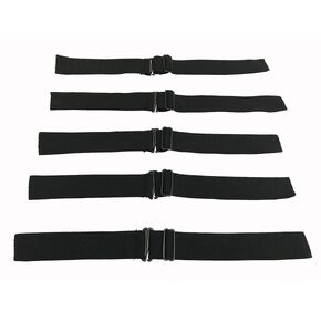 5Pcs Adjustable Elastic Band For Making Wig Elastic Buckle Lace Wig Cap Net Sewing Highest Elastic Bands Wig Accessories