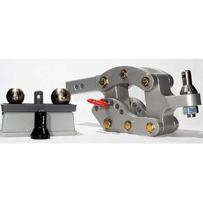 Rhino Hitch | 10K LB, 7" Drop Hitch w/ 2" Shank | Adjustable Aluminum Trailer Hitch: Effortless Towing, Unmatched Strength | Includes 2 Ball Set 2" and 2 5/16"