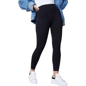 SPANX, EcoCare High-Waisted Seamless Leggings, Very Black
