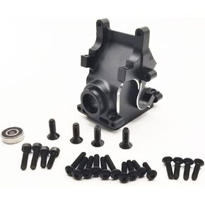 Alloy Gearbox Case for Arrma Typhon 6S BLX Kraton 6S Outcast 6S Notorious 6S Talion 6S Infraction 6S Felony 6S Mojave 6S Fireteam 6S Limitless 1/7 Roller Upgrade Parts (Black)L8