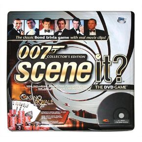 Scene It 007 James Bond Trivia Collector's Edition DVD Game - Tin Box in Saudi Arabia