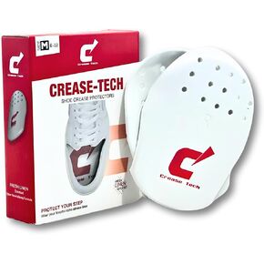 Crease-Tech Shoe Crease Protector Guards for Sneakers: Air Force 1, Jordans, Dunks & More - Anti Crease Shoe Protector - 2 Pairs