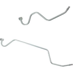 Rack Pinion Transfer Lines Hard lines on Rack Fit For GMC For Chevrolet For Cadillac 2008-2014 Replacement 15254059 15254058