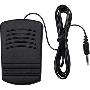 YEQIN Mini Sewing Machine Foot Pedal, Momentary Foot Pedal Switch Household Sewing Machine Foot Operated Pedal Controller for Small Sewing Machines 202 505 Making