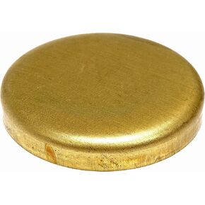 Dorman 565-048 Brass Cup Expansion Plug 2-1/16 In., Height 0.360, 10 Pack