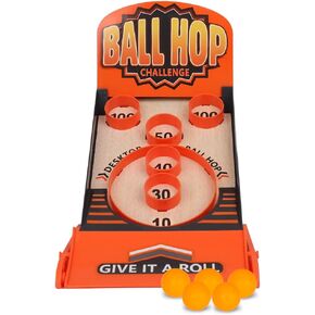 Point Games Ball Hop Game - Collapsible Arcade Games Indoor and Outdoor - Solo or Team Home Game for Party Activity Birthday - Easy Setup