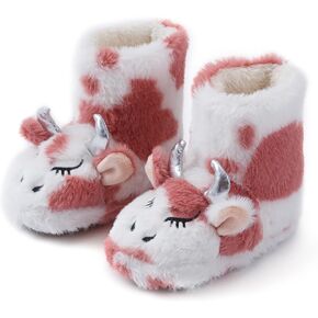 Girls Slippers Fuzzy Warm Soft Slipper
