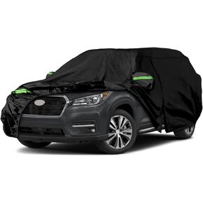 Waterproof Car Cover Replace for 2014-2024 Subaru WRX, 6 Layers All Weather Car Covers with Zipper Door for Snow Rain Dust Hail Protection (WRX)