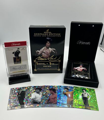 Bruce Lee Keepsake 50th Anniversary Collectible Card Collection - Single Box in Kuwait