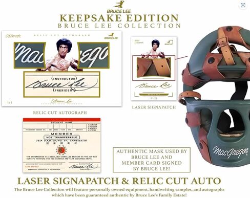 Bruce Lee Keepsake 50th Anniversary Collectible Card Collection - Single Box in Kuwait