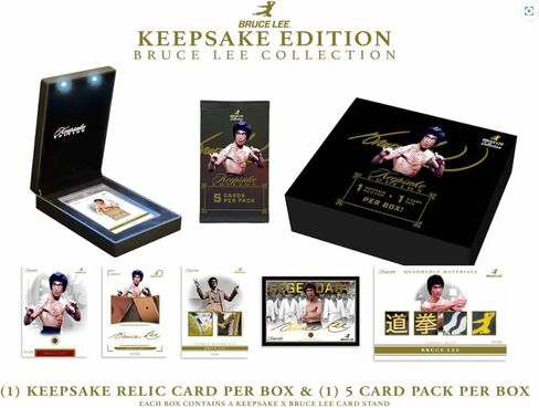Bruce Lee Keepsake 50th Anniversary Collectible Card Collection - Single Box in Kuwait