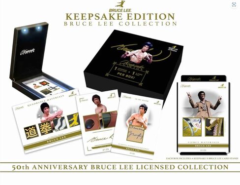 Bruce Lee Keepsake 50th Anniversary Collectible Card Collection - Single Box in Kuwait