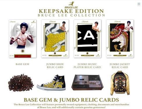 Bruce Lee Keepsake 50th Anniversary Collectible Card Collection - Single Box in Kuwait