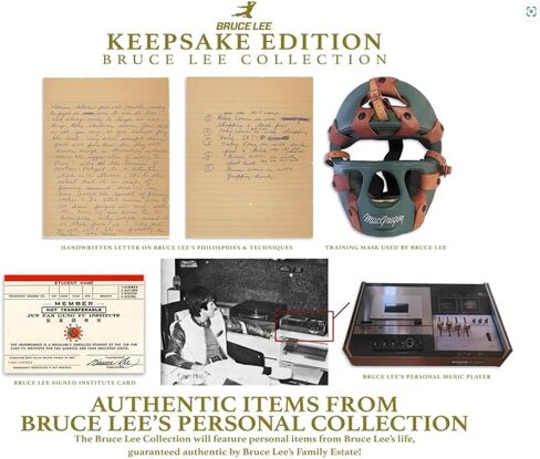 Bruce Lee Keepsake 50th Anniversary Collectible Card Collection - Single Box in Kuwait