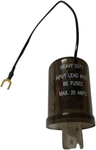 12V 0.1A-20A Electronic LED Flasher Relay Fix for Turn Signal Light with Round Housing (2 PIN) in Saudi Arabia