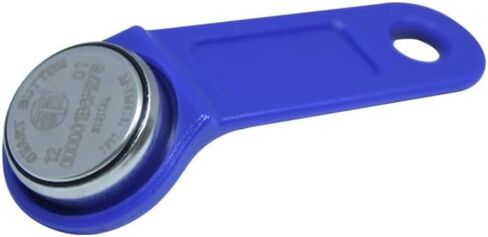 DS1990A-F5, iButton Tag with Wall-Mounted Black Handle (Blue 10pcs) in Kuwait