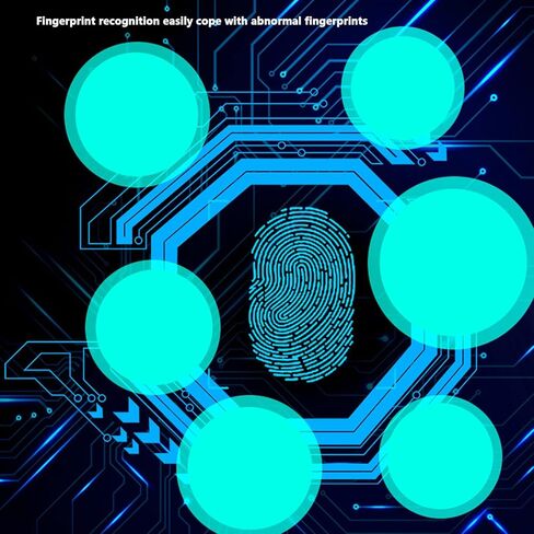 Attendance Machine, Fingerprint Time Clocks for Employees Small Business with Finger Scan,Password, Auto Calculate Working Hours (US Plug) in Saudi Arabia