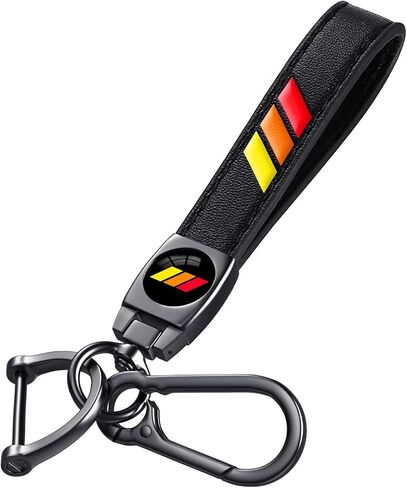 Leather Car Key Chain Metal Car Keyring Accessories Replacement with Suit for Chevy Camaro SS Cars Accessories, Keychain Keyring Family Present for Camaro SS Owners in Saudi Arabia